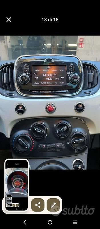 Usata Fiat 500 Riva 2016 Bianco Utilitaria