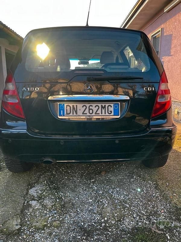 Usata Mercedes A180 2008 Nero Berlina