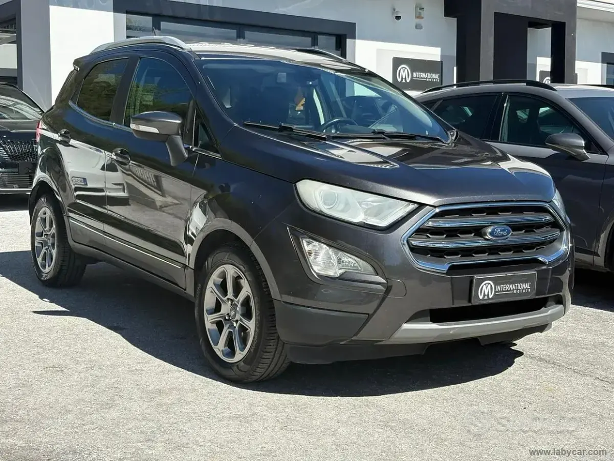 Usata Ford Ecosport Titanium 99 CV (72 kW) 2019 Nero SUV
