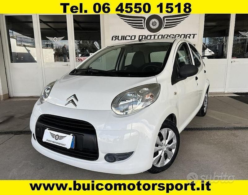 Usata Citroën C1 68 CV (50 kW) 2012 Bianco Utilitaria