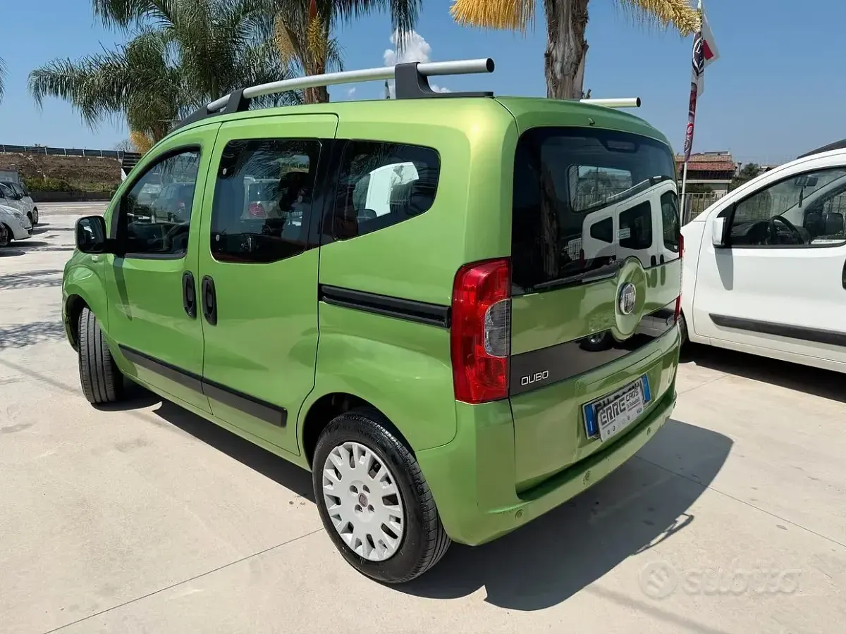 Usata Fiat Qubo Trekking 77 CV (56 kW) 2014 Verde Monovolume