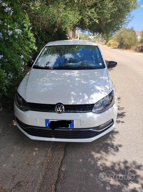 Usata VW Polo 75 CV (55 kW) 2014 Bianco Utilitaria