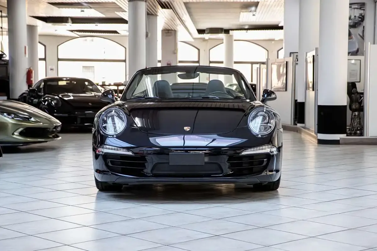 Usata Porsche 991 Sport 349 CV (256 kW) 2015 Nero Cabrio