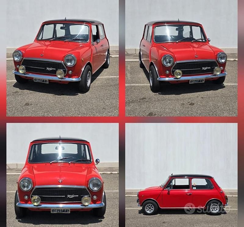 Usata Innocenti Mini 1970 Rosso