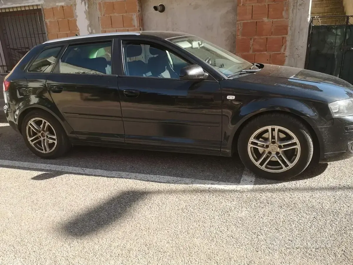 Usata Audi A3 140 CV (102 kW) 2006 Nero Utilitaria