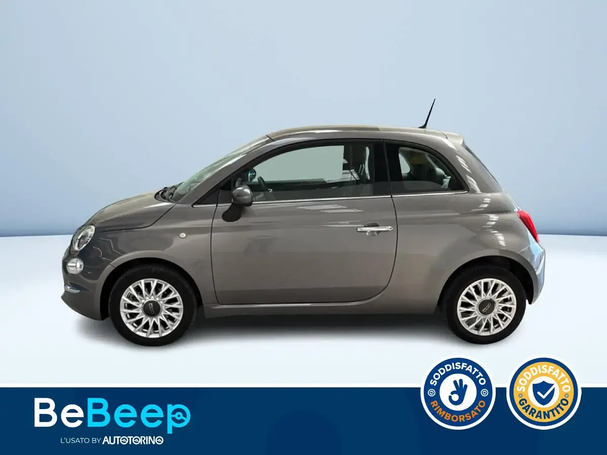 Usata Fiat 500 Lounge 69 CV (50 kW) 2017 Grigio metallizzato