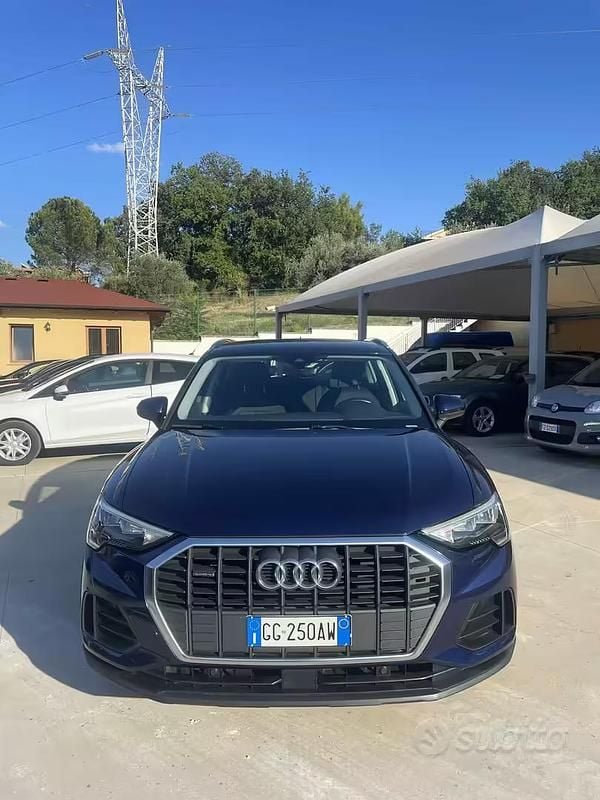 Usata Audi Q3 149 CV (109 kW) 2021 Blu SUV