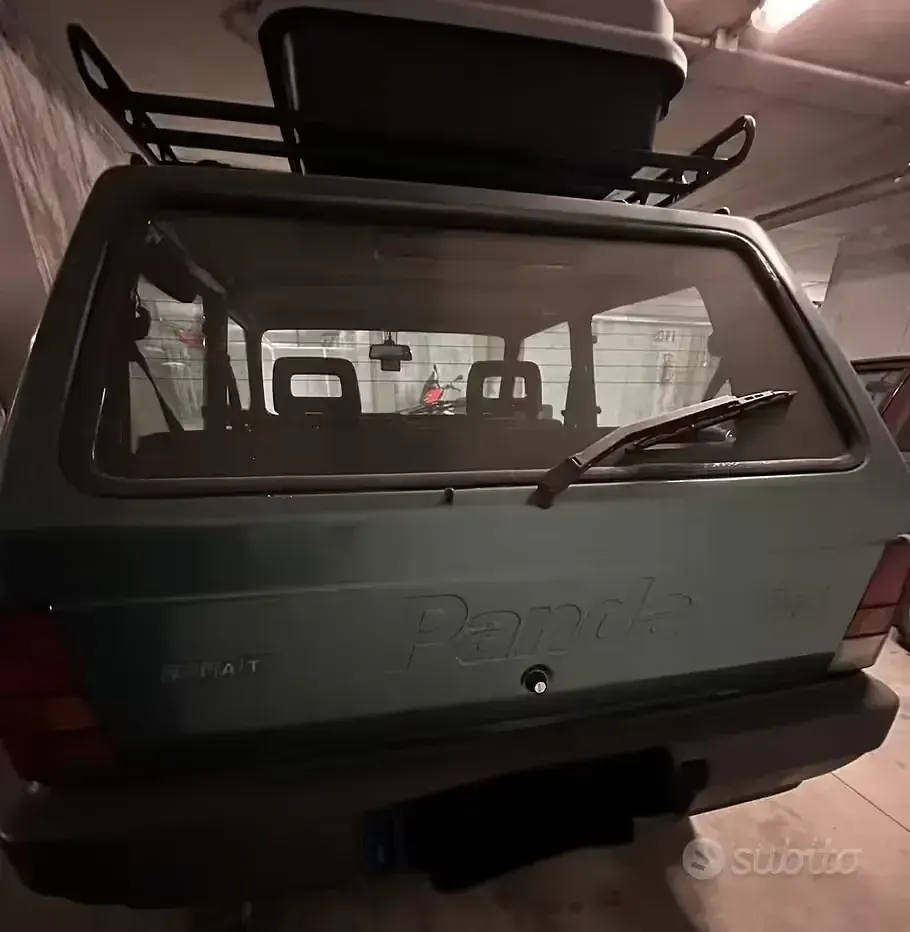 Usata Fiat Panda 4x4 Trekking 54 CV (39 kW) 2002 Verde Utilitaria