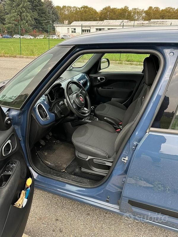 Usata Fiat 500L Lounge 95 CV (69 kW) 2018 Blu Monovolume
