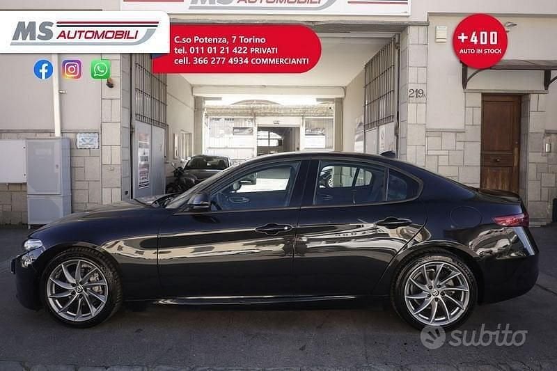 Usata Alfa Romeo Giulia Business 150 CV (110 kW) 2018 Nero Berlina