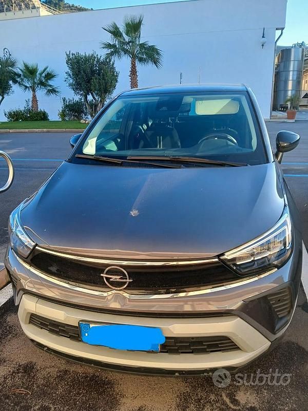 Usata Opel Crossland Edition 110 CV (80 kW) 2022 Grigio SUV