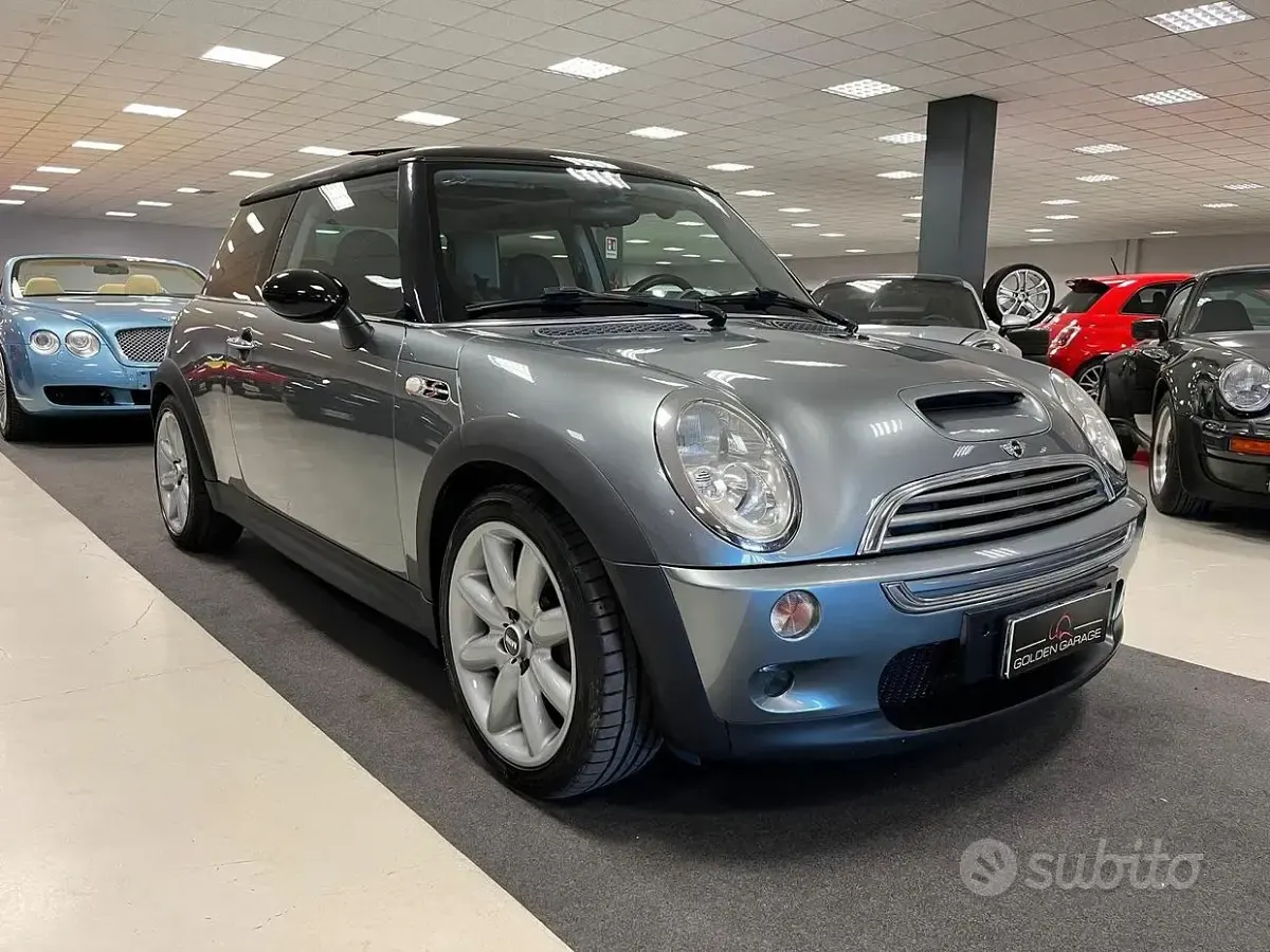 Usata Mini Cooper S 163 CV (119 kW) 2003 Grigio Utilitaria