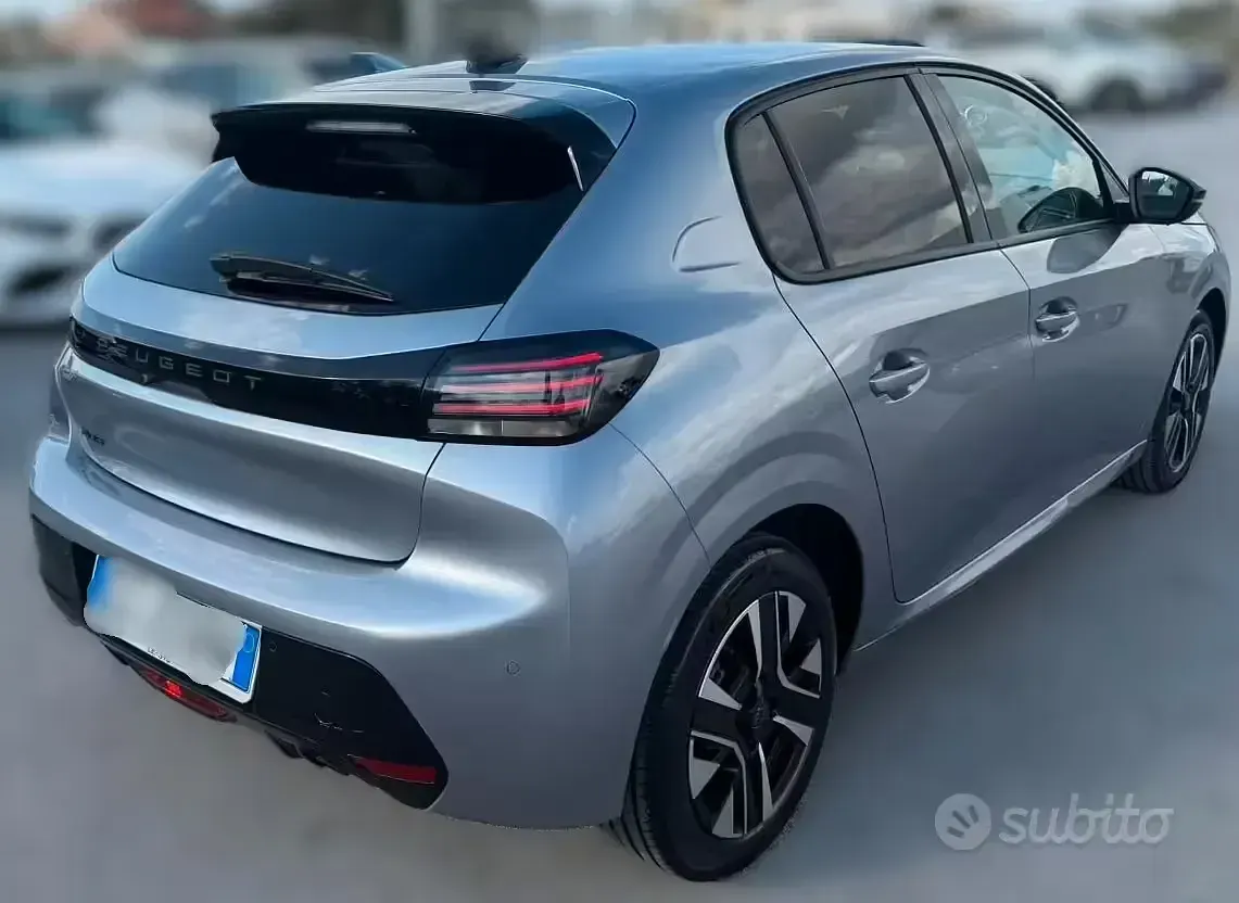Brugt Peugeot 208 Allure 101 HK (74 kW) 2025 Grå Hatchback