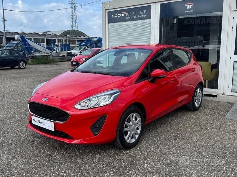 Usata Ford Fiesta S 75 CV (55 kW) 2021 Rosso Utilitaria