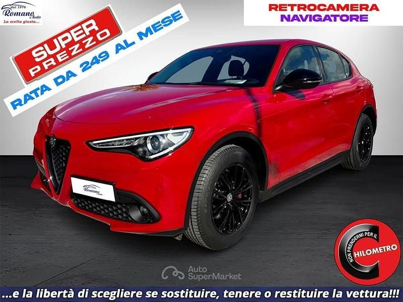 Usata Alfa Romeo Stelvio Business 162 CV (119 kW) 2022 Rosso SUV
