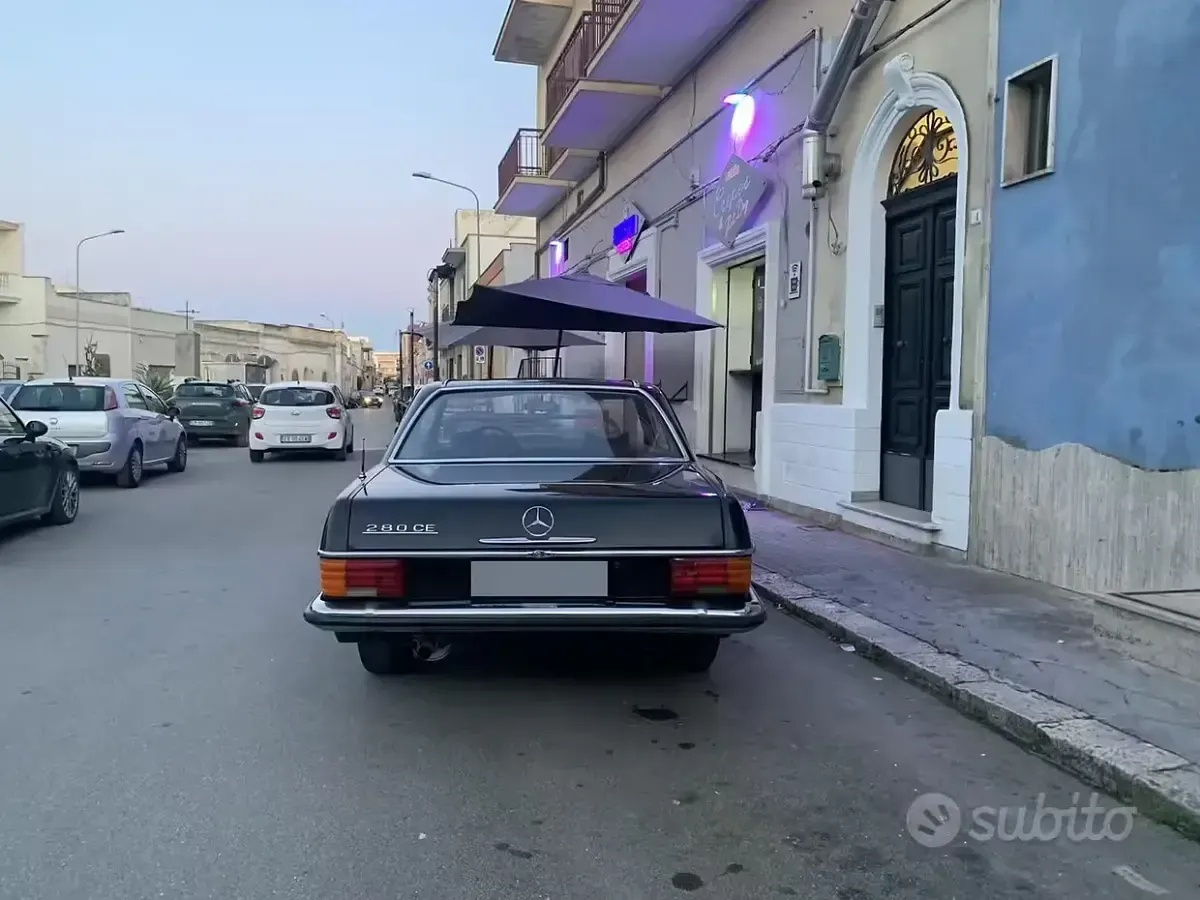 Usata Mercedes 280 1970 Nero Coupé