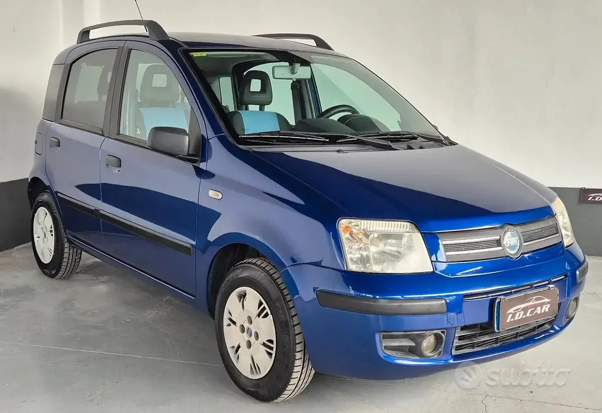 Usata Fiat Panda 60 CV (44 kW) 2006 Blu Utilitaria