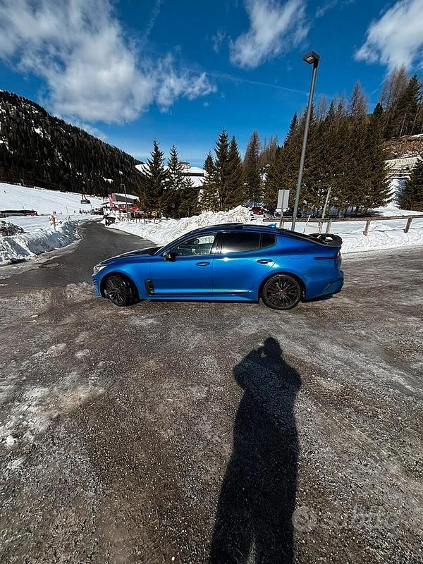 Usata Kia Stinger GT-Line 2018 Blu Utilitaria