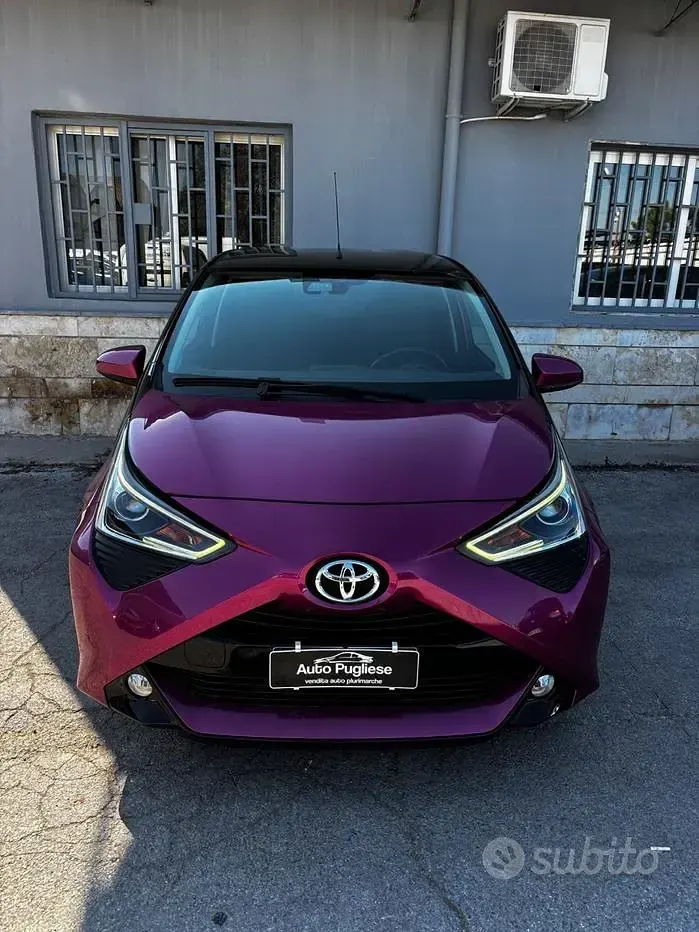Usata Toyota Aygo X-cite 72 CV (52 kW) 2018 Viola Utilitaria