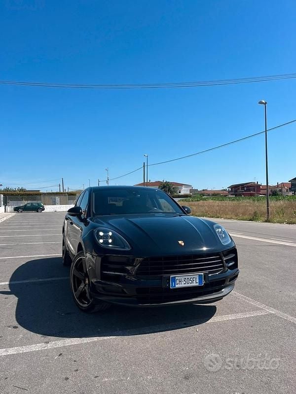 Usata Porsche Macan 245 CV (180 kW) 2019 Nero SUV