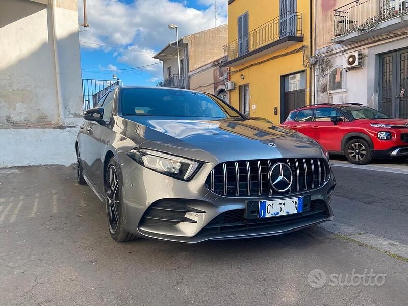 Usata Mercedes A200 Premium 150 CV (110 kW) 2021 Grigio Berlina