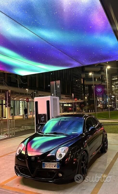 Usata Alfa Romeo MiTo Progression 120 CV (88 kW) 2009 Nero Utilitaria