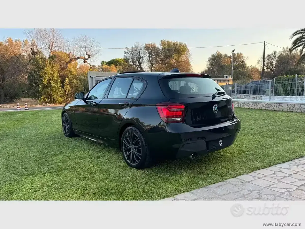 Usata BMW 118 M Sport 143 CV (105 kW) 2014 Nero Utilitaria