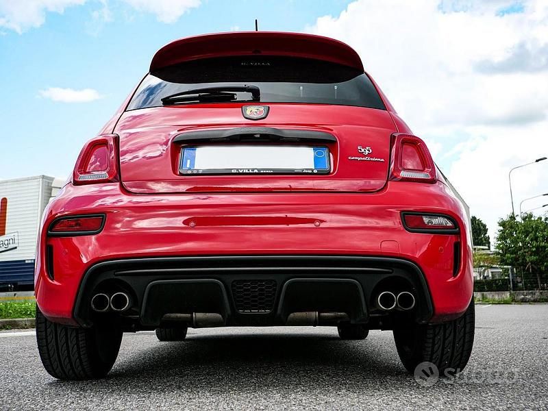 Usata Abarth 595 Competizione 180 CV (132 kW) 2019 Rosso Berlina