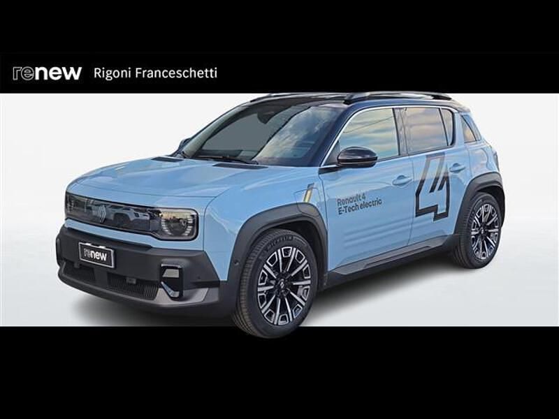 Blu chiaro Usata 2025 Renault 4 E-Tech Iconic SUV | 31.800 € (Buon prezzo) - Immagine 1/4