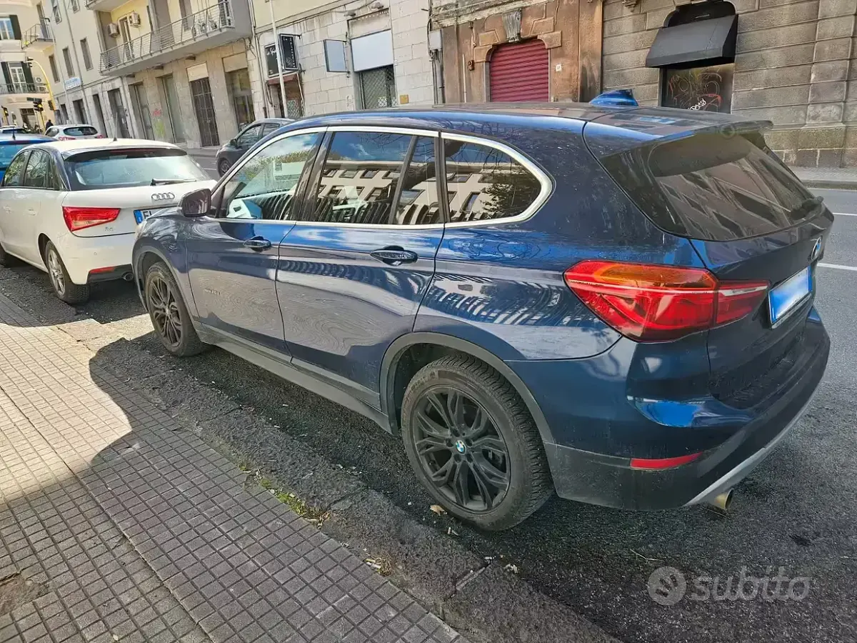 Usata BMW X1 190 CV (139 kW) 2016 Blu SUV