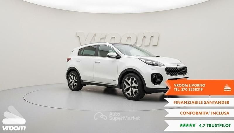Usata Kia Sportage GT-Line 185 CV (136 kW) 2016 Bianco SUV