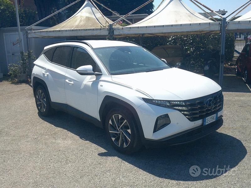 Bianco Usata 2021 Hyundai Tucson SUV | 19.500 € (Super prezzo) - Immagine 1/4