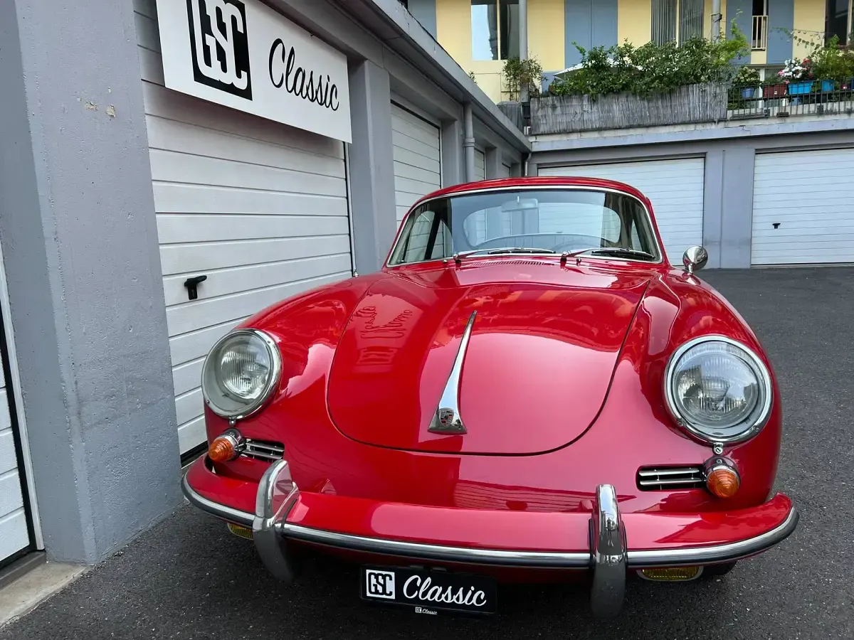 Usata Porsche 356 C 95 CV (69 kW) 1964 Rosso Coupé