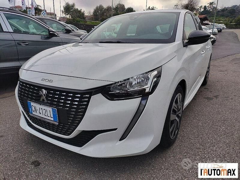 Usata Peugeot 208 Active 100 CV (73 kW) 2023 Bianco Utilitaria