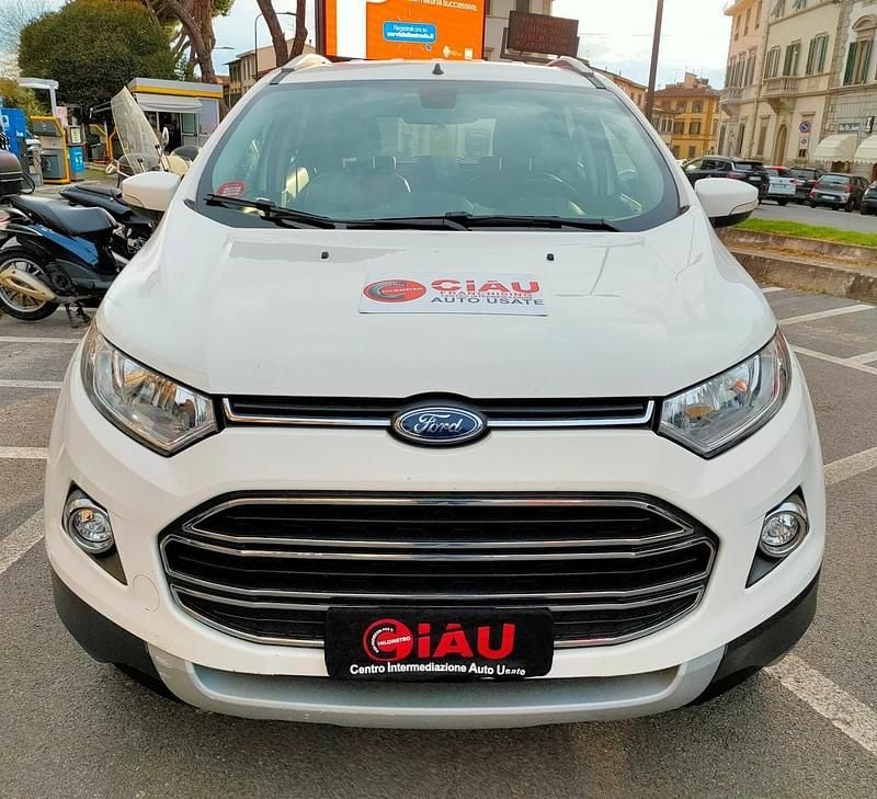 Usata Ford Ecosport Titanium 111 CV (81 kW) 2017 Bianco SUV