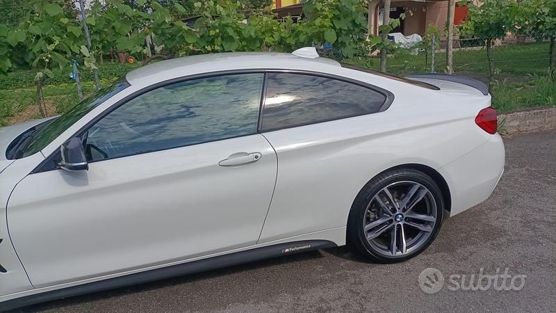 Usata BMW 420 Coupé M Sport 190 CV (139 kW) 2020 Bianco Coupé