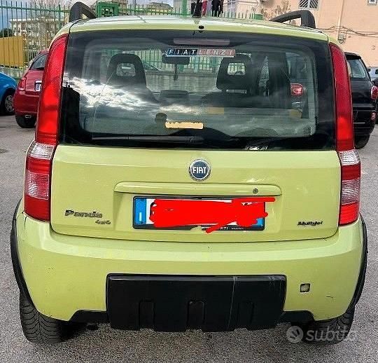 Usata Fiat Panda 4x4 69 CV (50 kW) 2005 Verde Utilitaria