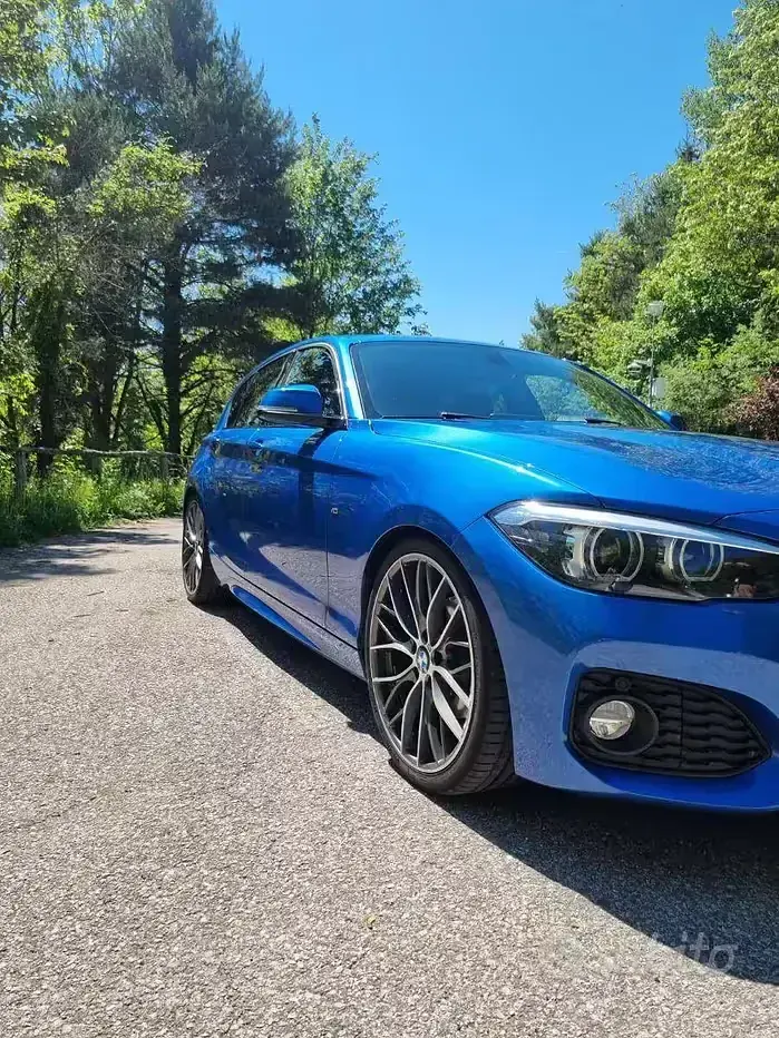 Usata BMW 120 M Sport 184 CV (135 kW) 2017 Bluazzurro Berlina