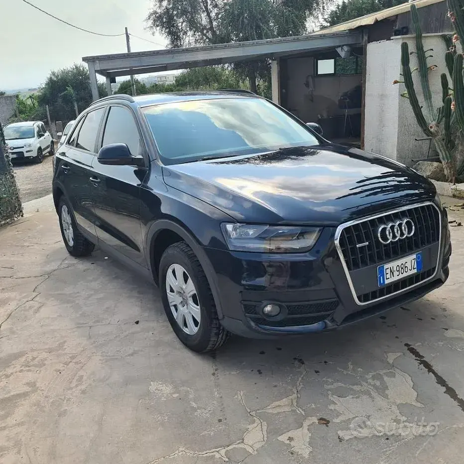 Usata Audi Q3 Advanced 177 CV (130 kW) 2012 Nero SUV