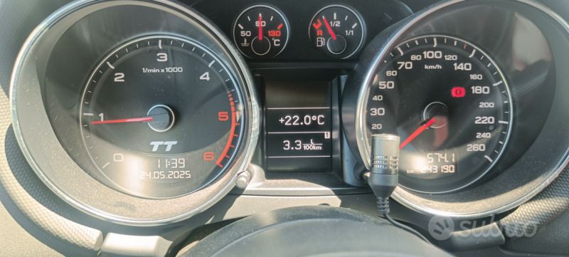 Usata Audi TT 170 CV (125 kW) 2009 Bianco Coupé