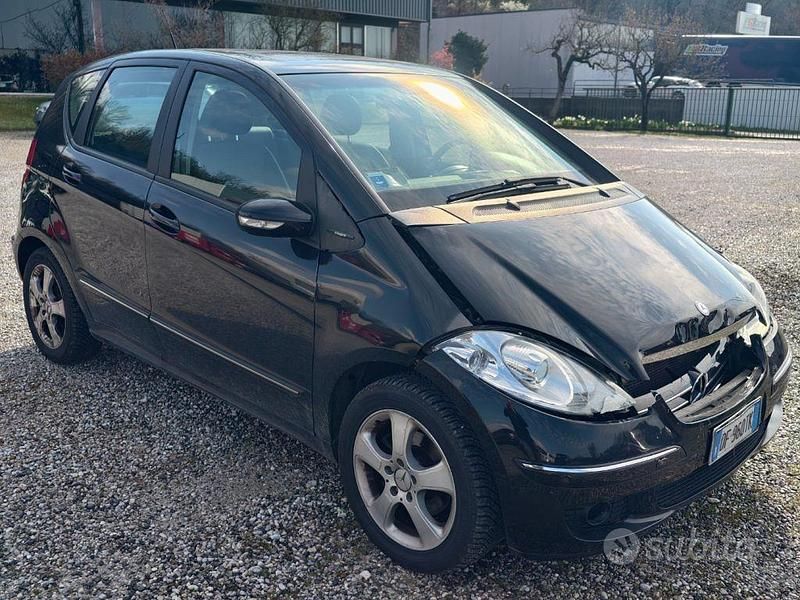 Usata Mercedes A150 Avantgarde 95 CV (69 kW) 2007 Nero Berlina
