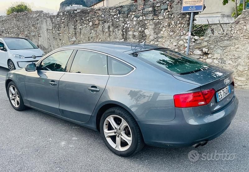 Usata Audi A5 Ambiente 177 CV (130 kW) 2013 Grigio Coupé