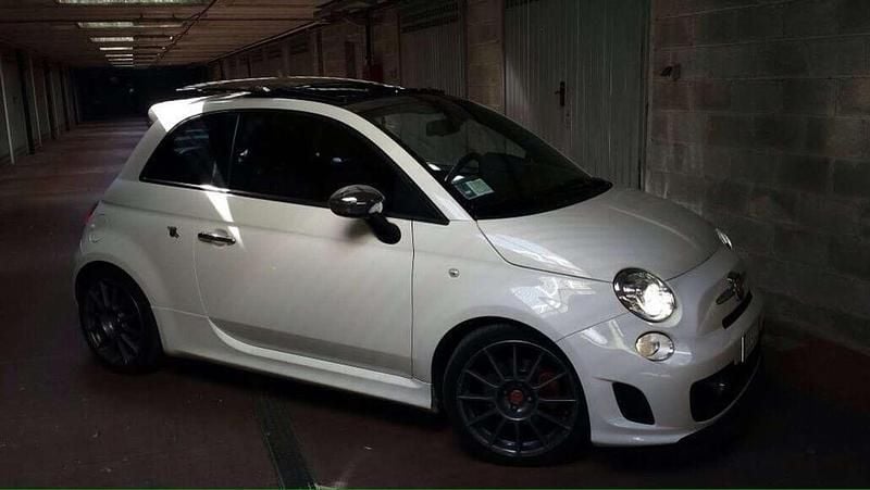 Usata Abarth 500 135 CV (99 kW) 2010 Bianco Utilitaria