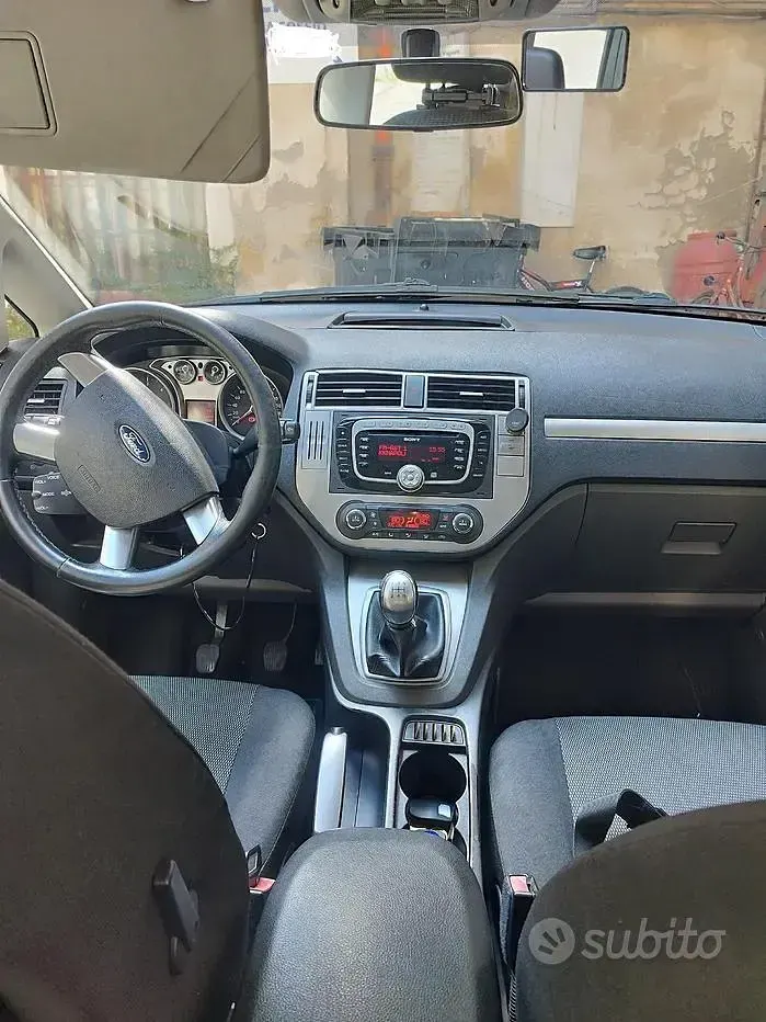Usata Ford C-MAX 109 CV (80 kW) 2010 Grigio Monovolume