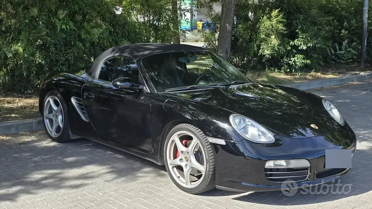 Usata Porsche Boxster S 280 CV (205 kW) 2006 Nero Cabrio