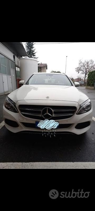 Usata Mercedes C250 204 CV (150 kW) 2017 Bianco Station wagon