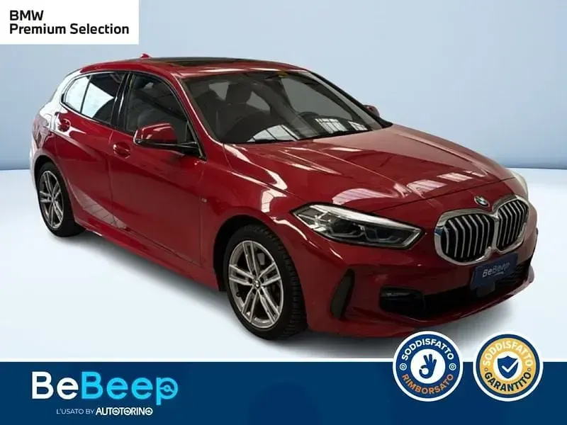 Usata BMW 118 M Sport 150 CV (110 kW) 2022 Rosso metallizzato Utilitaria