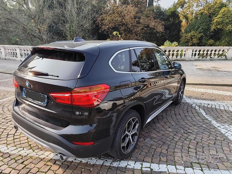 Begagnad BMW X1 xLine 150 HK (110 kW) 2018 Svart SUV