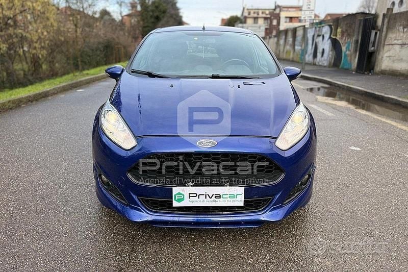 Usata Ford Fiesta ST-Line 101 CV (74 kW) 2017 Blu Utilitaria