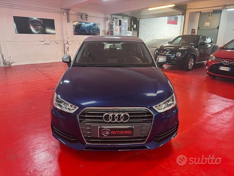 Usata Audi A1 Attraction 116 CV (85 kW) 2016 Blu Utilitaria